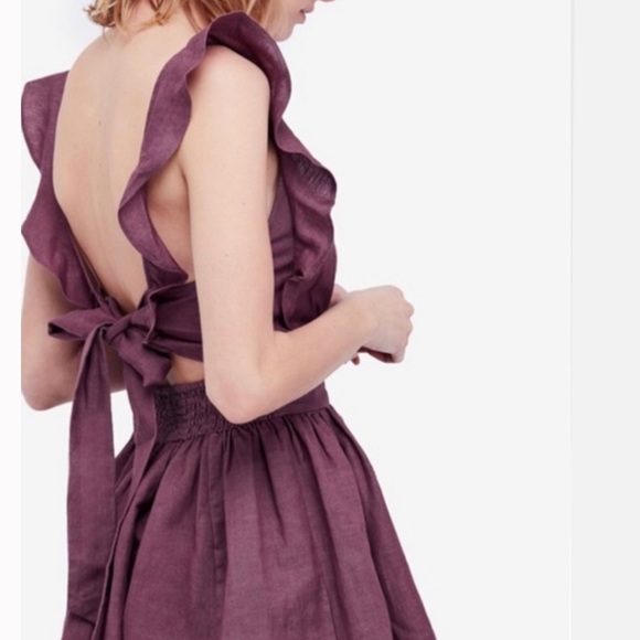 Free People Dresses & Skirts - Free People Collette Linen Blend Mini Dress